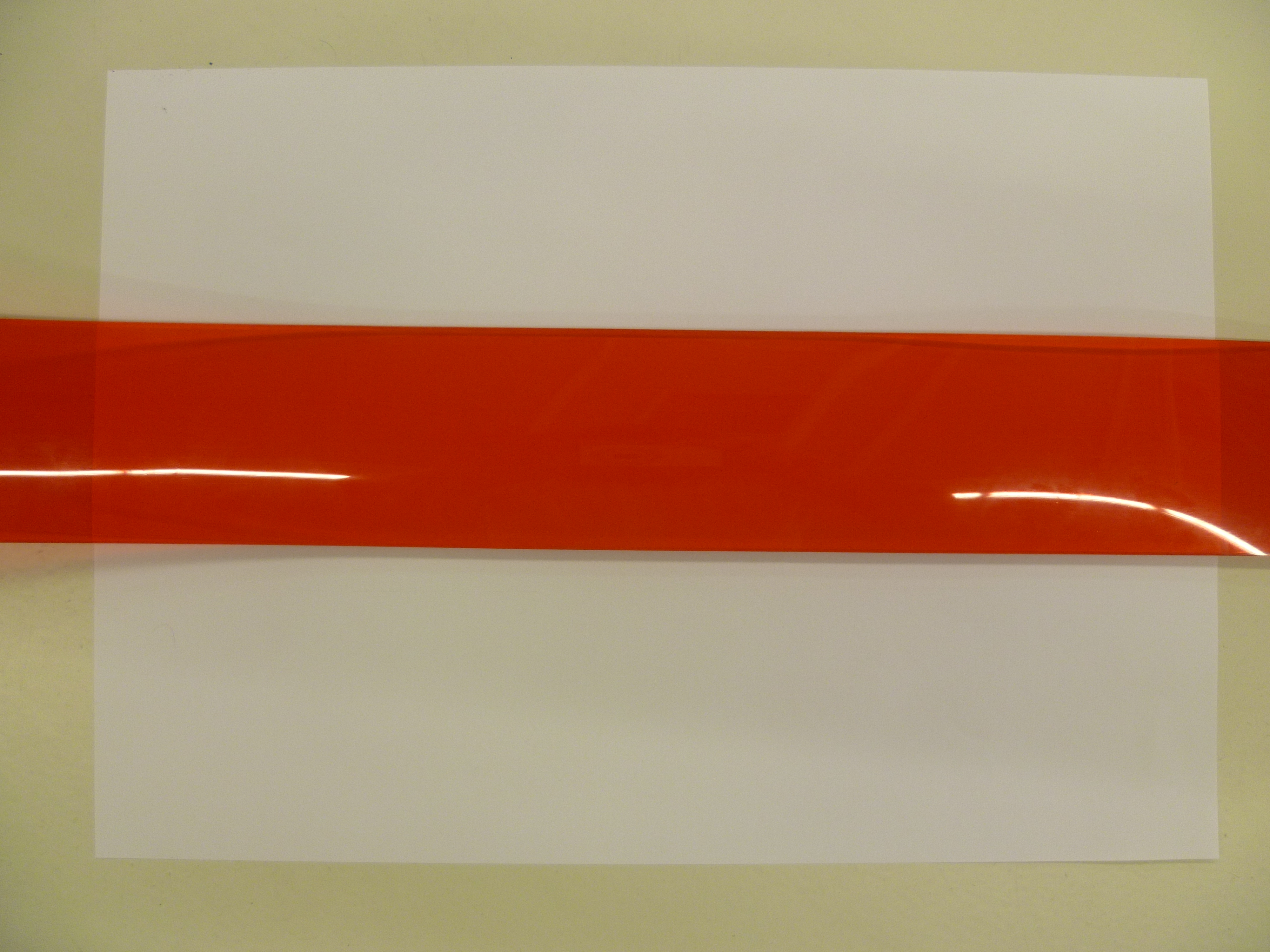 Weich; PVC-Streifen, rot